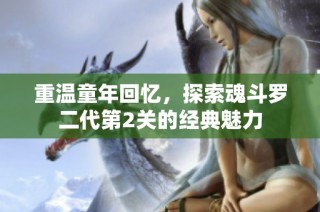 重温童年回忆，探索魂斗罗二代第2关的经典魅力