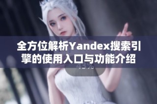 全方位解析Yandex搜索引擎的使用入口与功能介绍