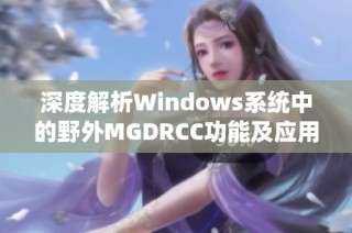 深度解析Windows系统中的野外MGDRCC功能及应用技巧