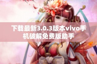 下载最新3.0.3版本vivo手机破解免费版助手