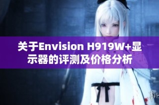 关于Envision H919W+显示器的评测及价格分析