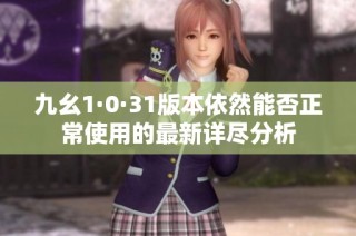 九幺1·0·31版本依然能否正常使用的最新详尽分析