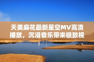 天美麻花最新星空MV高清播放，沉浸音乐带来极致视听享受