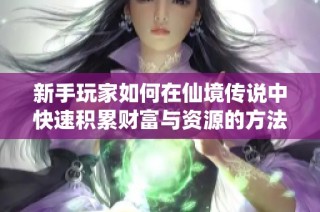 新手玩家如何在仙境传说中快速积累财富与资源的方法解析