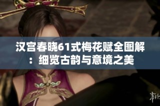 汉宫春晓61式梅花赋全图解：细览古韵与意境之美