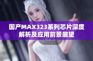 国产MAX323系列芯片深度解析及应用前景展望