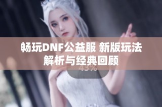 畅玩DNF公益服 新版玩法解析与经典回顾