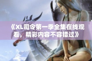 《XL司令第一季全集在线观看，精彩内容不容错过》