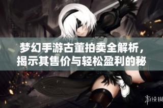 梦幻手游古董拍卖全解析，揭示其售价与轻松盈利的秘诀