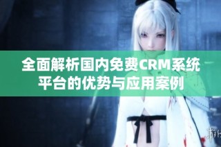 全面解析国内免费CRM系统平台的优势与应用案例