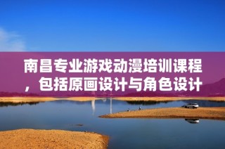 南昌专业游戏动漫培训课程，包括原画设计与角色设计技能提升