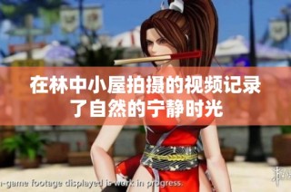 在林中小屋拍摄的视频记录了自然的宁静时光