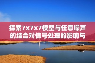 探索7x7x7模型与任意噪声的结合对信号处理的影响与应用