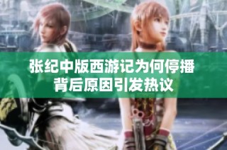 张纪中版西游记为何停播 背后原因引发热议