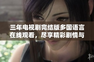 三年电视剧完结版多国语言在线观看，尽享精彩剧情与表演