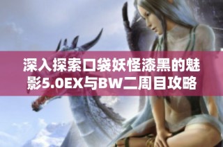 深入探索口袋妖怪漆黑的魅影5.0EX与BW二周目攻略全解析与玩法技巧分享