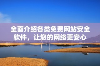 全面介绍各类免费网站安全软件，让您的网络更安心