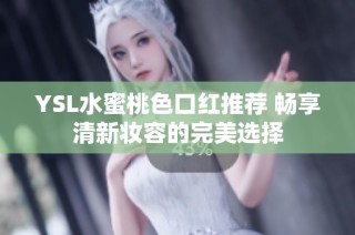 YSL水蜜桃色口红推荐 畅享清新妆容的完美选择