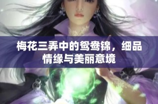 梅花三弄中的鸳鸯锦，细品情缘与美丽意境