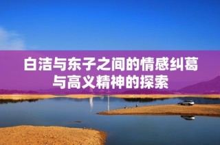 白洁与东子之间的情感纠葛与高义精神的探索