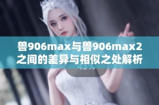 兽906max与兽906max2之间的差异与相似之处解析