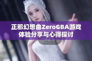 正邪幻想曲ZeroGBA游戏体验分享与心得探讨