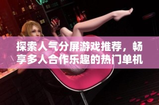 探索人气分屏游戏推荐，畅享多人合作乐趣的热门单机游戏