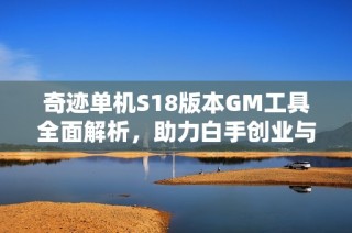 奇迹单机S18版本GM工具全面解析，助力白手创业与网赚成功方法分享