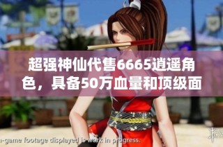 超强神仙代售6665逍遥角色，具备50万血量和顶级面板属性