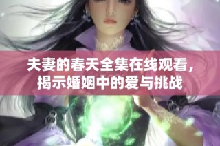 夫妻的春天全集在线观看，揭示婚姻中的爱与挑战