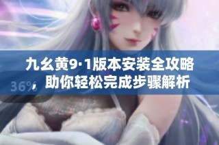 九幺黄9·1版本安装全攻略，助你轻松完成步骤解析