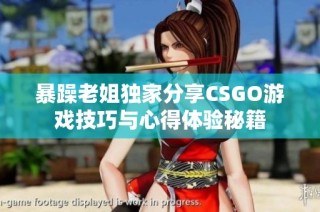 暴躁老姐独家分享CSGO游戏技巧与心得体验秘籍