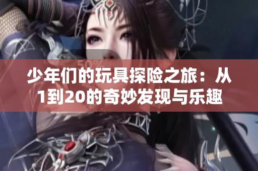 少年们的玩具探险之旅：从1到20的奇妙发现与乐趣