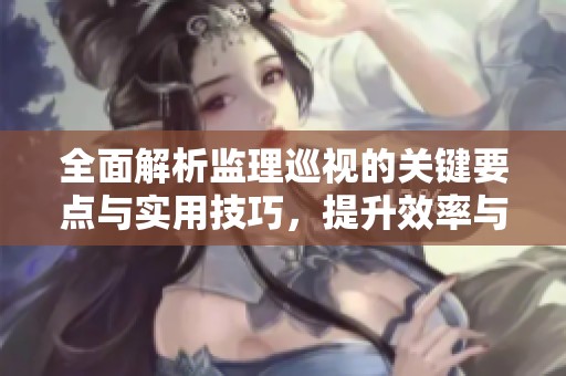 全面解析监理巡视的关键要点与实用技巧，提升效率与质量