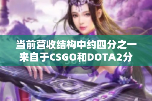 当前营收结构中约四分之一来自于CSGO和DOTA2分析