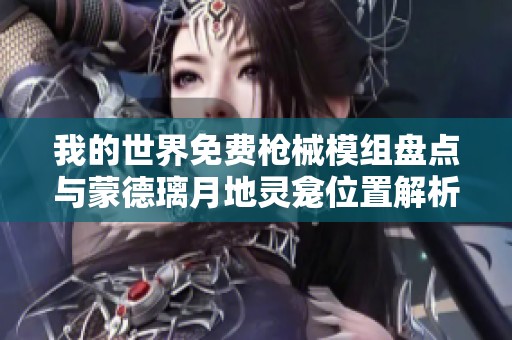 我的世界免费枪械模组盘点与蒙德璃月地灵龛位置解析