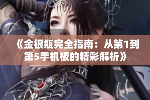 《金银瓶完全指南：从第1到第5手机板的精彩解析》