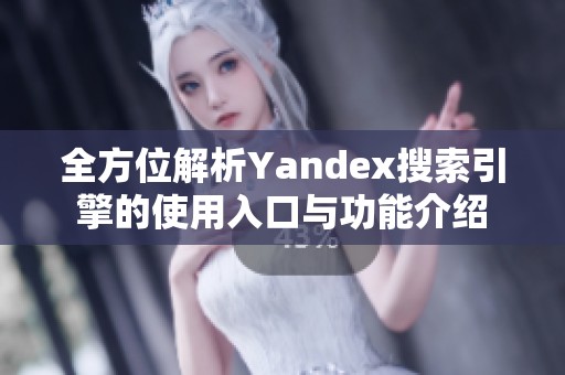 全方位解析Yandex搜索引擎的使用入口与功能介绍