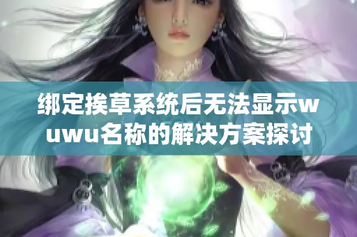 绑定挨草系统后无法显示wuwu名称的解决方案探讨