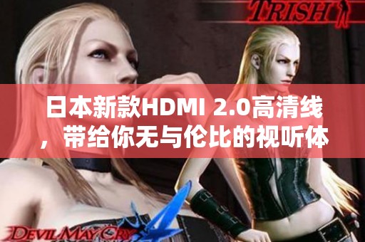 日本新款HDMI 2.0高清线，带给你无与伦比的视听体验