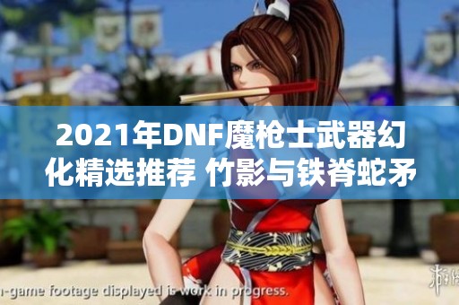 2021年DNF魔枪士武器幻化精选推荐 竹影与铁脊蛇矛值得一试