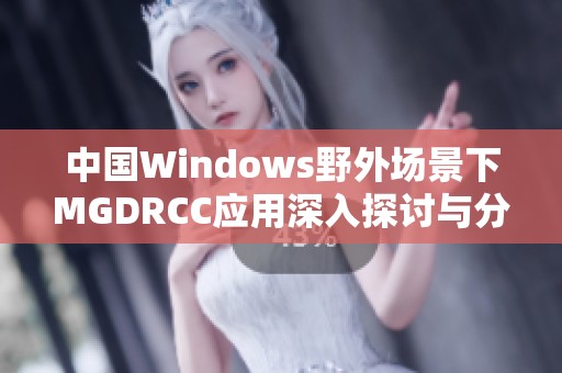 中国Windows野外场景下MGDRCC应用深入探讨与分析