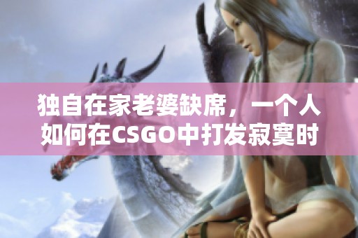 独自在家老婆缺席，一个人如何在CSGO中打发寂寞时光