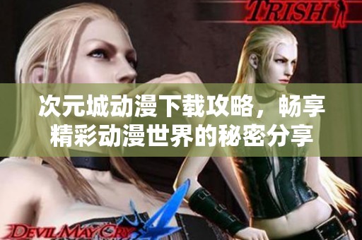 次元城动漫下载攻略，畅享精彩动漫世界的秘密分享