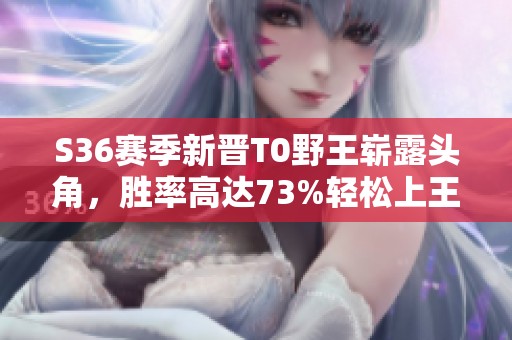 S36赛季新晋T0野王崭露头角，胜率高达73%轻松上王者