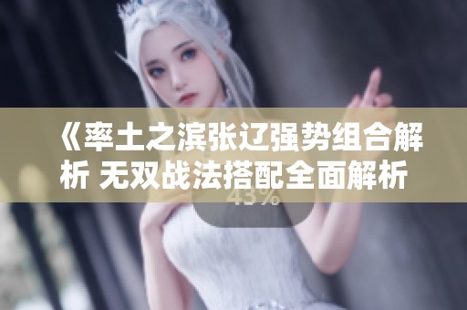 《率土之滨张辽强势组合解析 无双战法搭配全面解析》