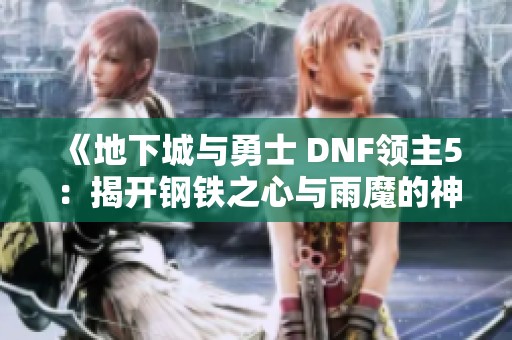 《地下城与勇士 DNF领主5：揭开钢铁之心与雨魔的神秘面纱》