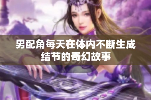 男配角每天在体内不断生成结节的奇幻故事