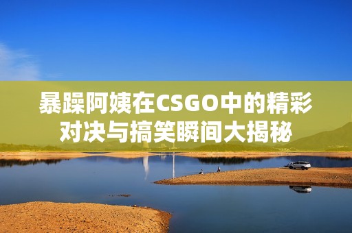 暴躁阿姨在CSGO中的精彩对决与搞笑瞬间大揭秘