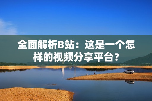 全面解析B站：这是一个怎样的视频分享平台？